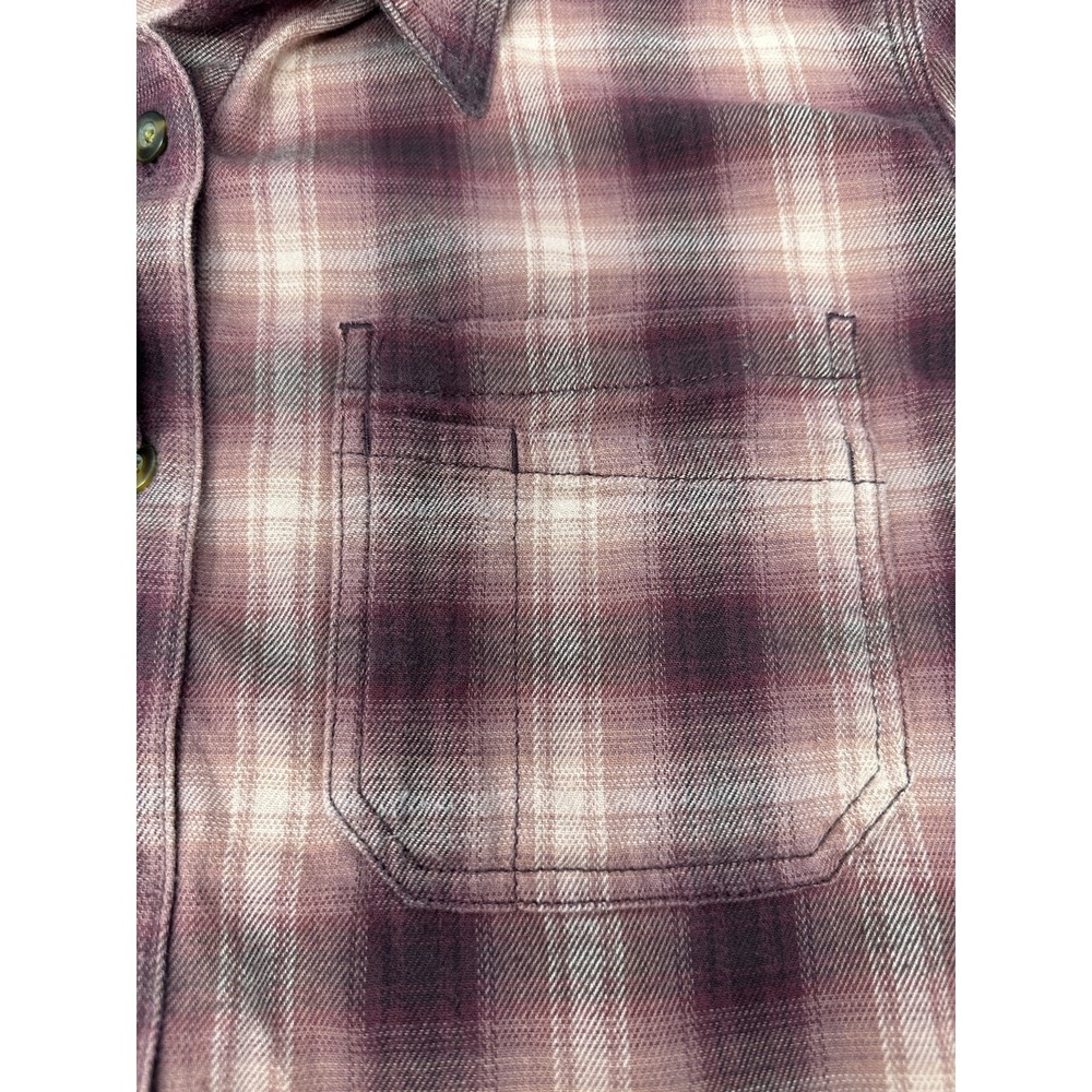Carhartt Women's Pink Rugged Flex Hamilton Flannel Long Sleeve Shirt M (8/10)‎ - Picture 4 of 9